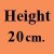 Mars 20 cm. - แจกันแขวน Terrarium ทรงโหล เนื้อใส พร้อมเชือกเส้นใหญ่ ความสูง 20 ซม.